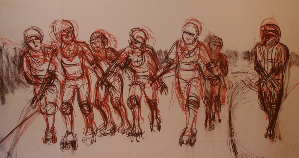 derby, drawing